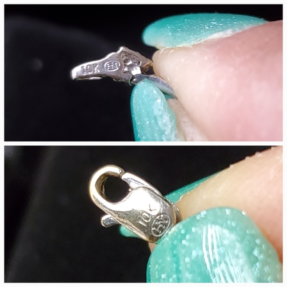 10K WG Diamond Titus Tennis Bracelet Vintage - Picture 5 of 6